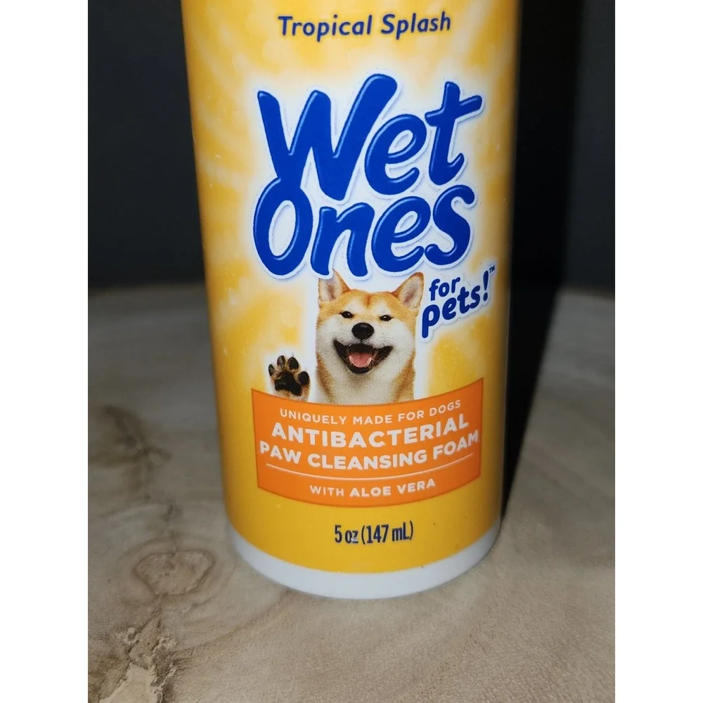 For Pets™ Antibacterial Paw Cleansing Foam, For Dogs~ Tropical Splash ~ 5 oz~NEW
